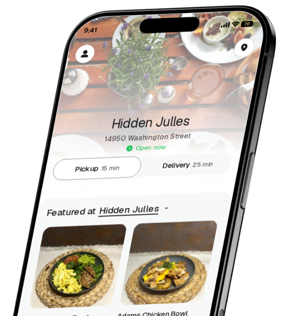 Hidden Julles app preview