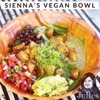 Sienna's Vegan Bowl.