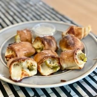 Baked Pepperoni Poppers