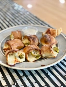 Baked Jalapeño Poppers.