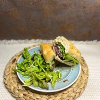 Beefy Bleu Sandwich