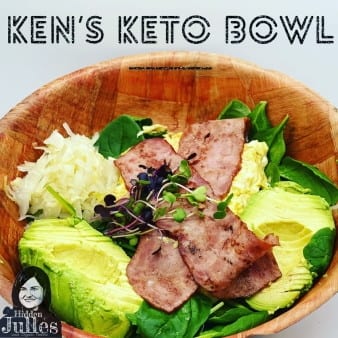 Ken's Keto Bowl.
