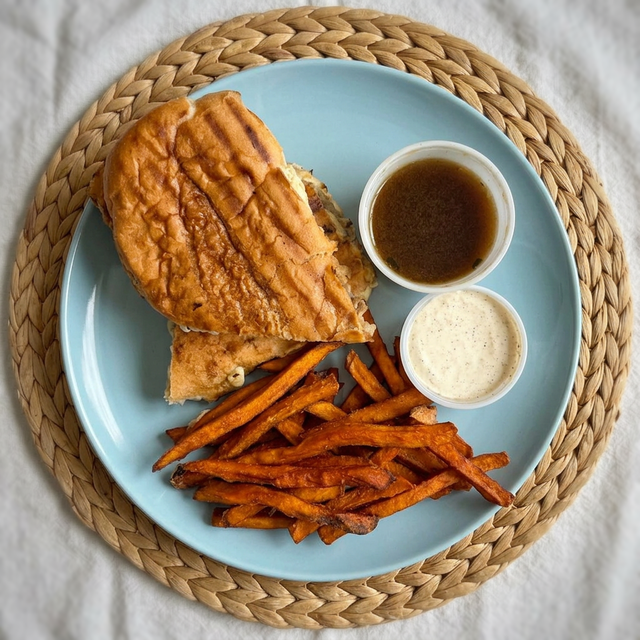 French Dip Hoagie.