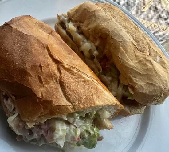 Steak & Cheese Hoagie.